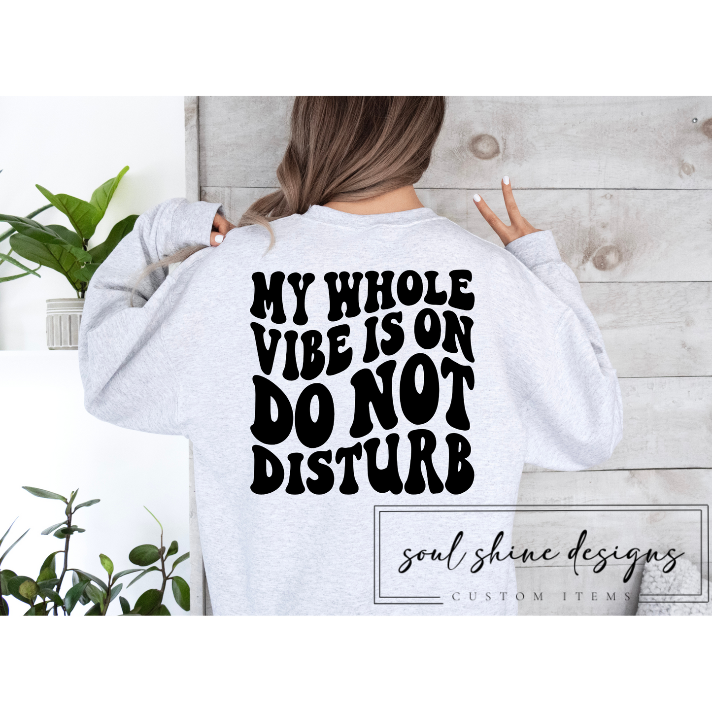 DTF Transfer Vibe On Do Not Disturb