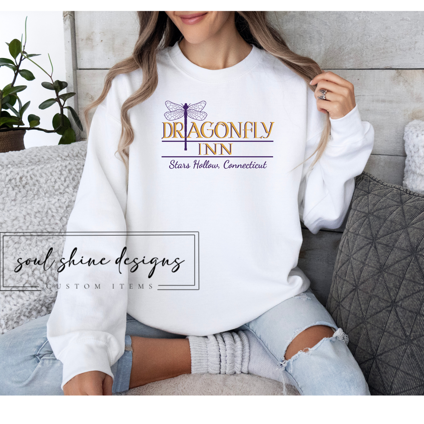 DTF Transfer Drangonfly Inn