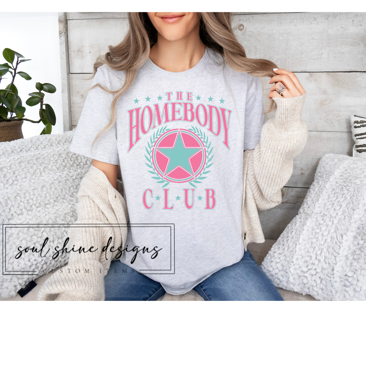 DTF Transfer The Homebody Club