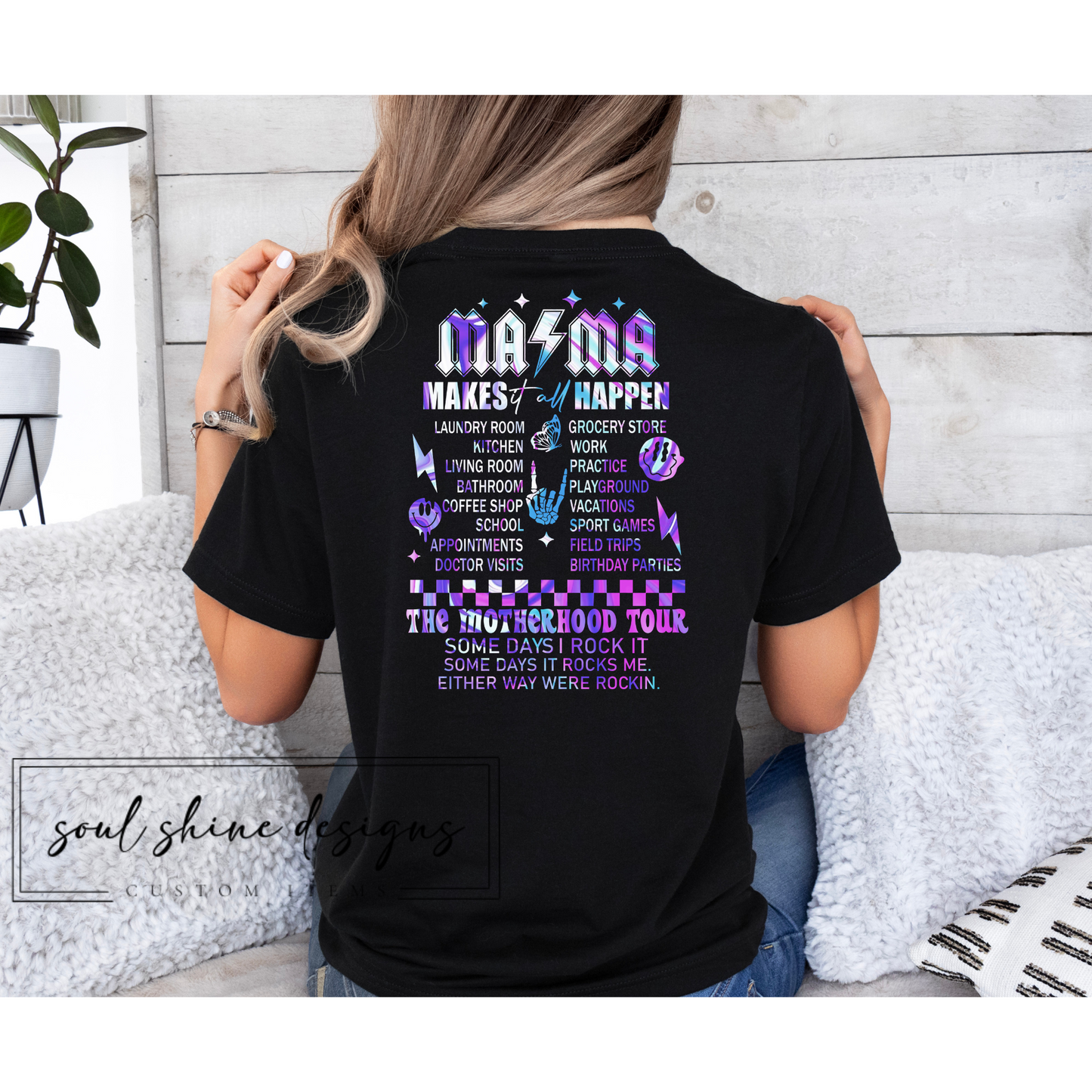 DTF Transfer Mama Tour (Front & Back)