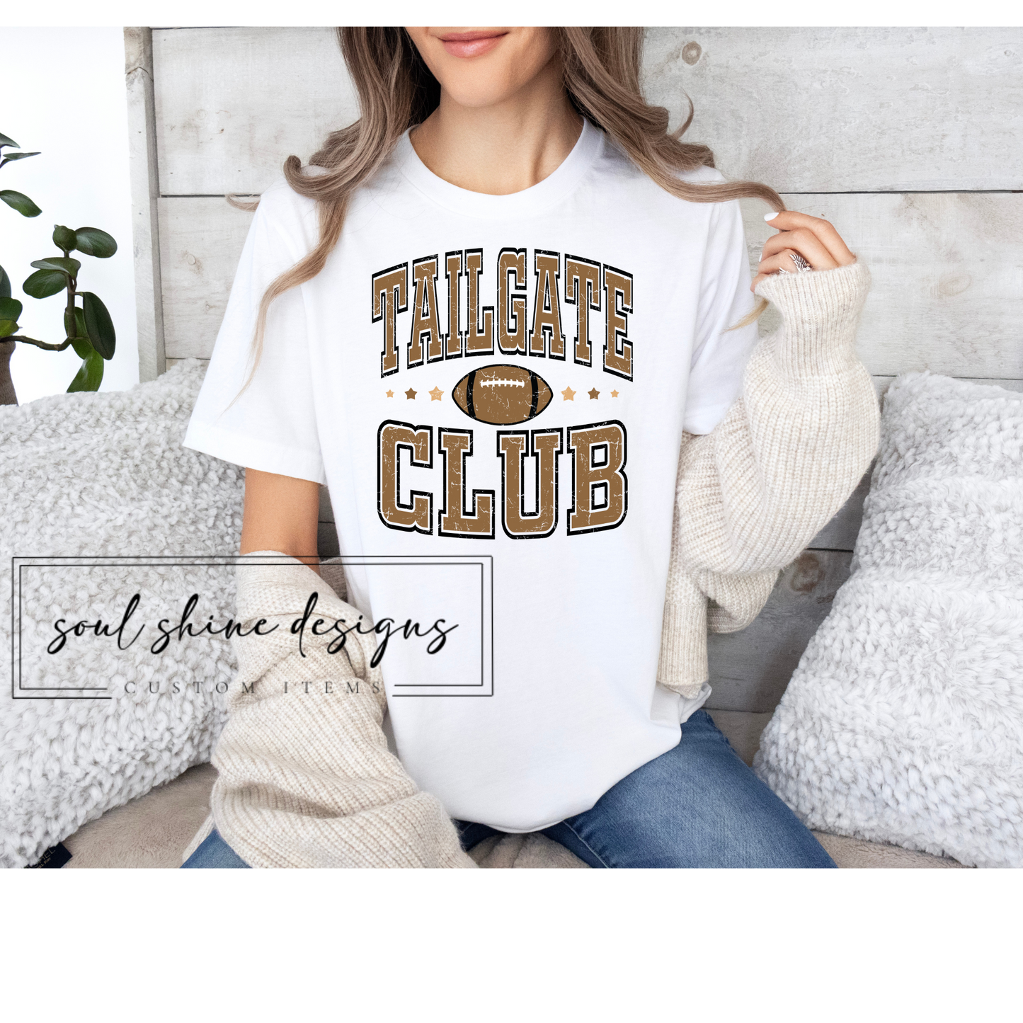 DTF Transfer Tailgate Club