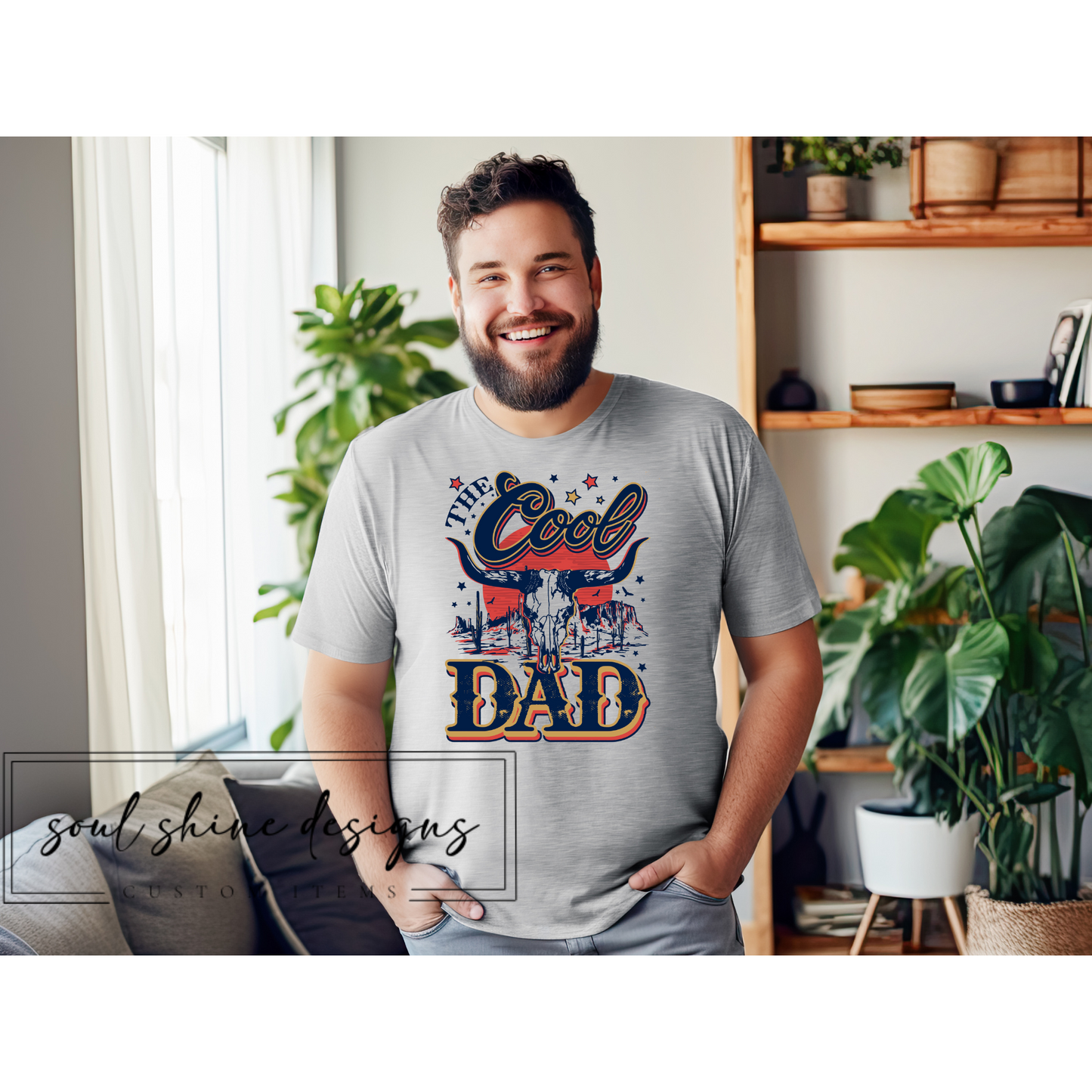 DTF Transfer The Cool Dad