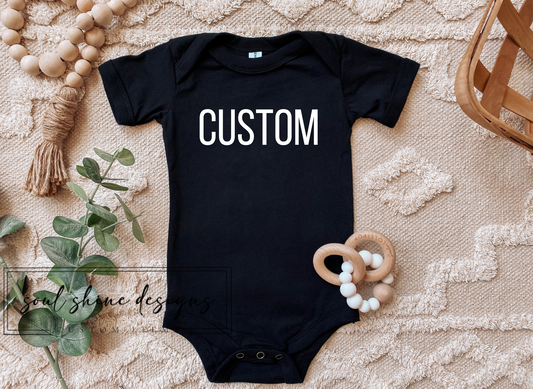 Custom Infant Onesie